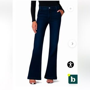 Joe’s Jeans Molly high rise flare trouser in Wink - great condition